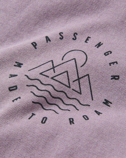 Escapism Recycled Cotton T-Shirt - Dusty Lilac