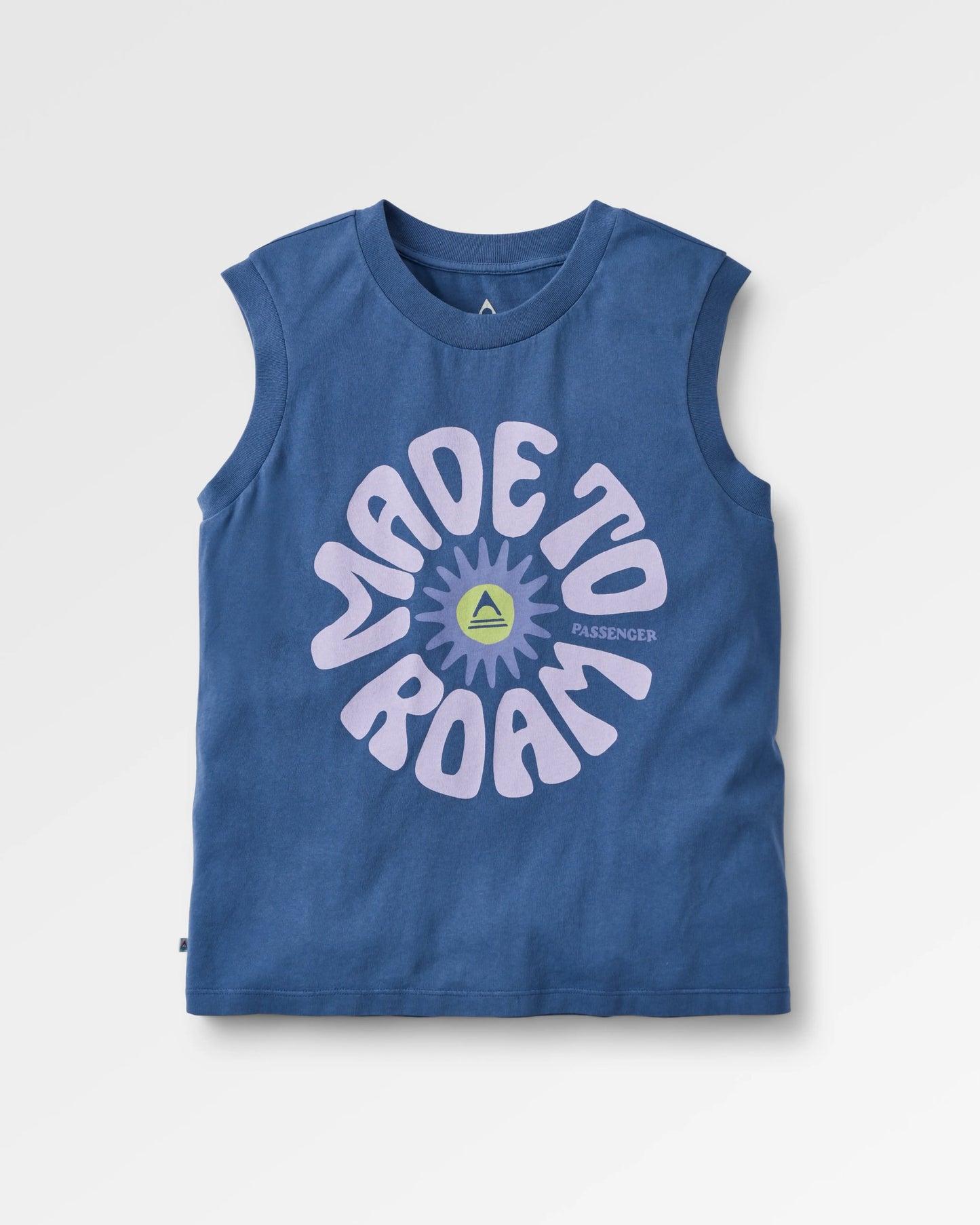 Easy Days Recycled Cotton Vest - Purple Indigo