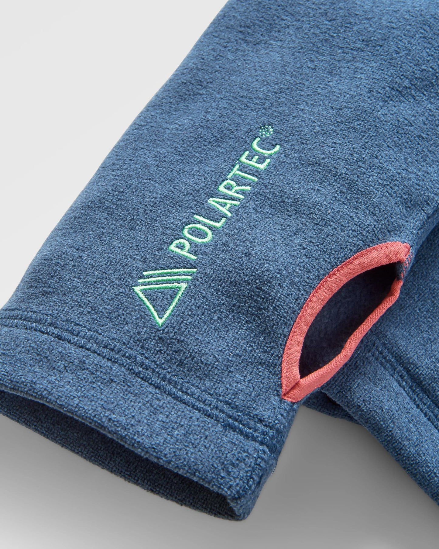 Men's Pinegrove Recycled Polartec® Fleece Hoodie - Dark Denim Marl