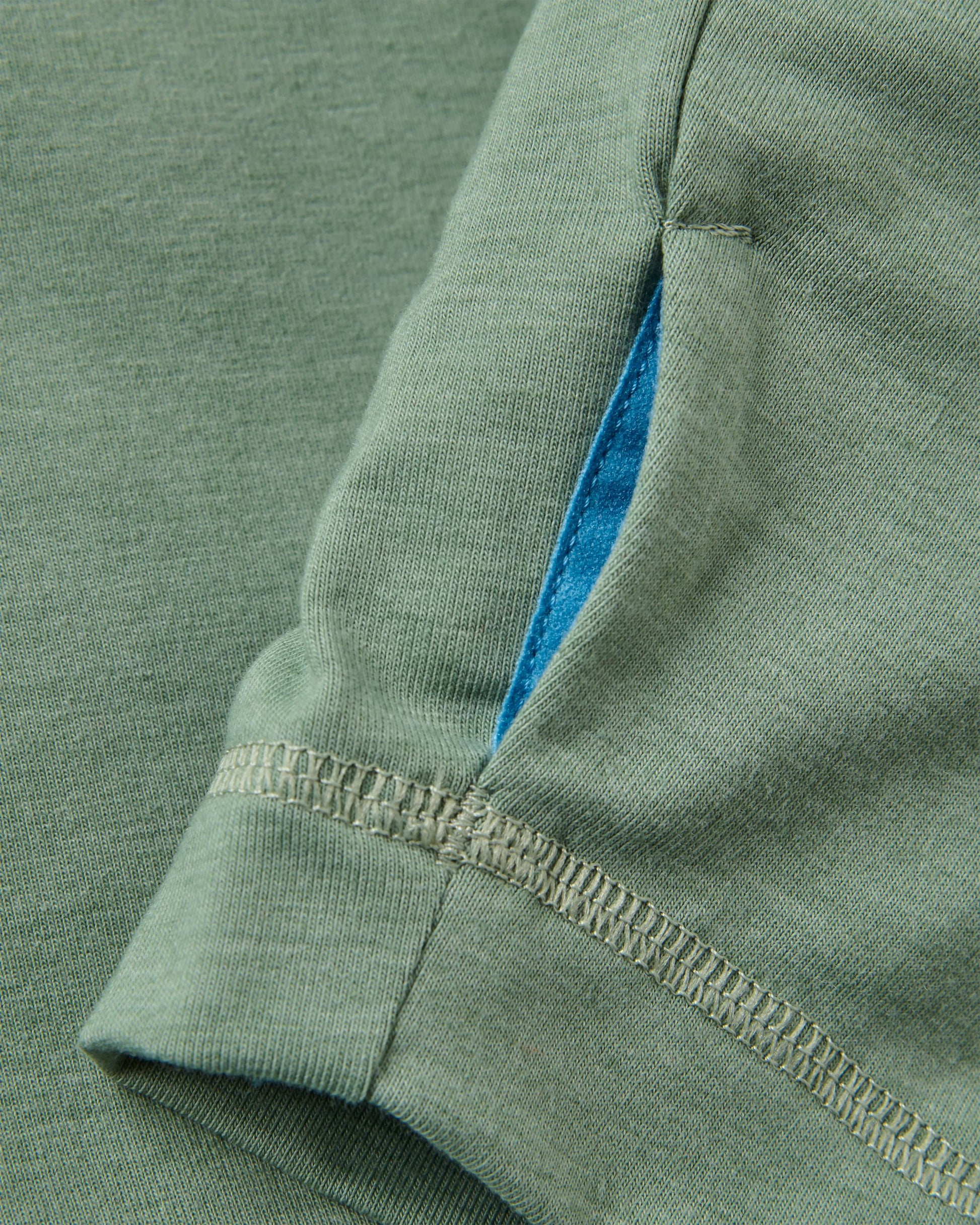 Roamscreen UPF50 Hoodie - Pistachio - Flatlay