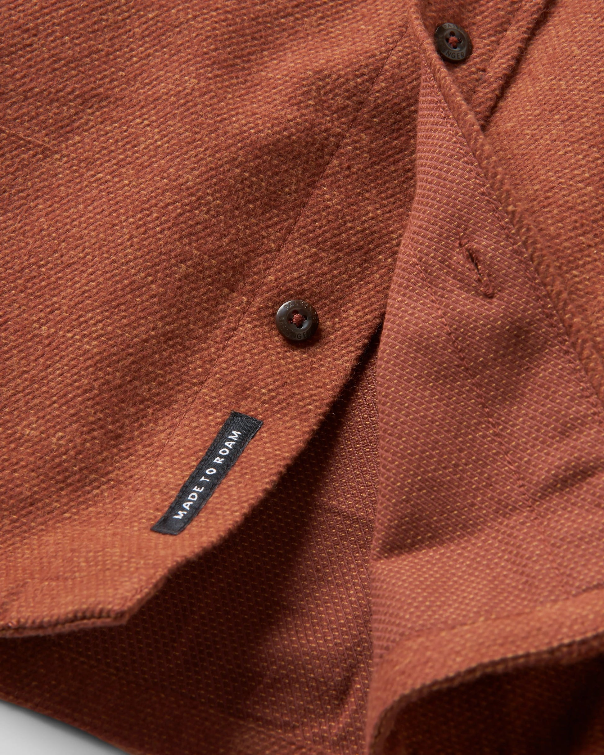 Backcountry Flannel Shirt - Cappuccino/Dusty Ochre