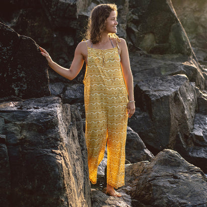 Spirit Jumpsuit - Ochre Yellow Sol