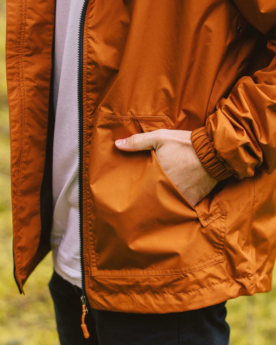 Tallows Recycled Waterproof Jacket - Glazed Ginger